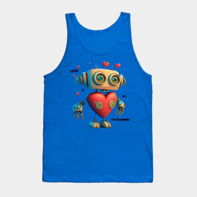 AI and Love Tank Top by Kings Court